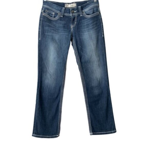 Buckle BKE Jeans Payton Pittsboro Capri Contrast Stitch 27 - Picture 1 of 10